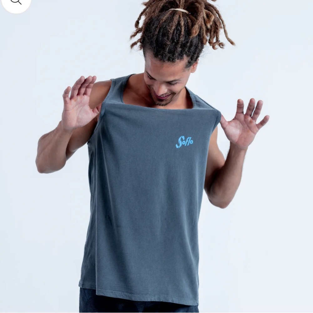 NWT Soflo Men's Gray Tank Top